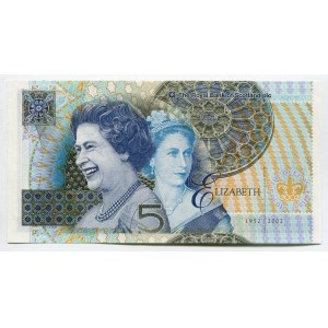 Scotland 5 Pounds 2002 The Royal Bank of Scotland PLC