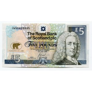 Scotland 5 Pounds 2005