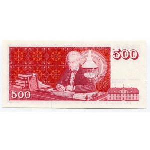 Iceland 500 Kronur 1986