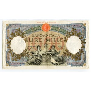 Italy 1000 Lire 1938