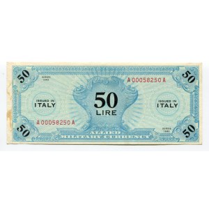Italy 50 Lire 1943