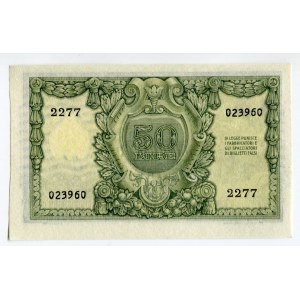 Italy 50 Lire 1951