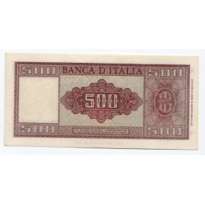 Italy 500 Lire 1961