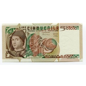 Italy 5000 Lire 1980
