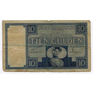 Netherlands 10 Gulden 1930