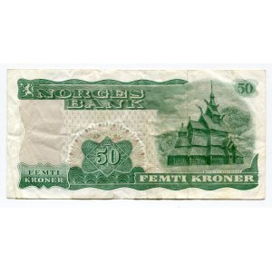 Norway 50 Kroner 1974