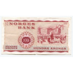 Norway 100 Kroner 1974