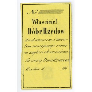 Poland Dobra Rzedow 20 Groszy 186_ (ND)