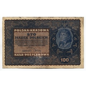 Poland 100 Marek 1919 Polish State Loan Bank