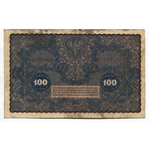 Poland 100 Marek 1919 Polish State Loan Bank
