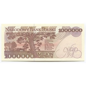 Poland 1000000 Zlotych 1993