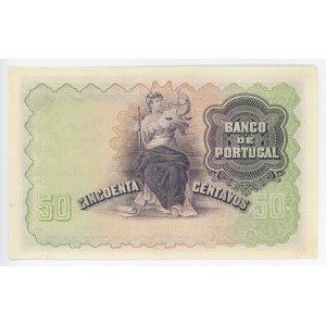 Portugal 50 Centavos 1920