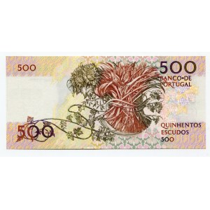 Portugal 500 Escudos 1988