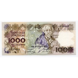 Portugal 1000 Escudos 1986