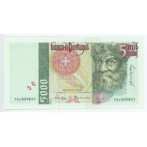 Portugal 5000 Escudos 1998