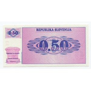 Slovenia 0,5 Tolar 1991