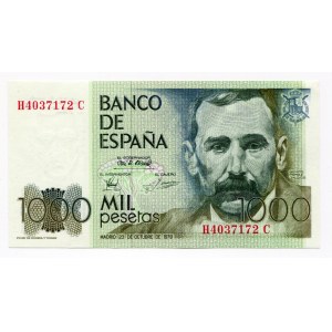 Spain 1000 Pesetas 1979
