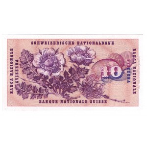 Switzerland 10 Franken 1977