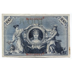 Germany - Empire 100 Mark 1908 Imperial Banknote