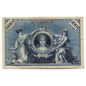Germany - Empire 100 Mark 1908 Imperial Banknote