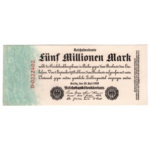Germany - Weimar Republic 5000 Mark 1923