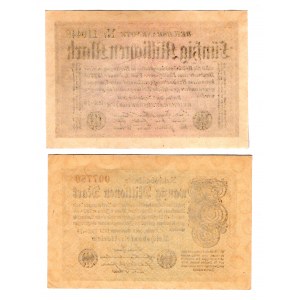 Germany - Weimar Republic 20 - 50 Million Mark 1923