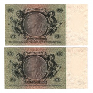 Germany - Weimar Republic 10 Reichsmark 1929 2 Consecutive