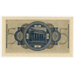 Germany - Third Reich 5 Reichsmark 1940 - 1945