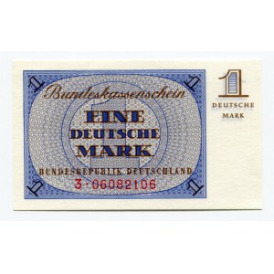 Germany - FRG 1 Mark 1967 (ND) Bundeskassenschein