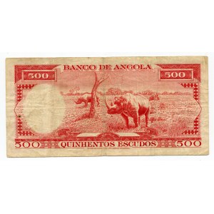Angola 500 Escudos 1970