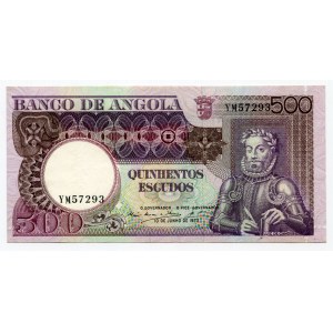Angola 500 Escudos 1973