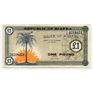Biafra 1 Pound 1967