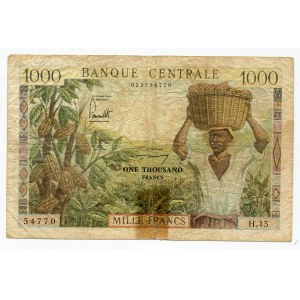 Cameroon 1000 Francs 1962 (ND)