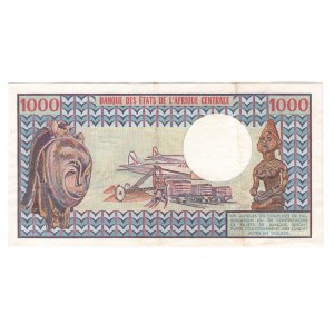 Cameroon 1000 Francs 1980