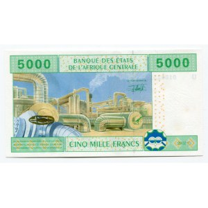 Cameroon 5000 Francs 2002