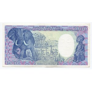 Chad 1000 Francs 1985
