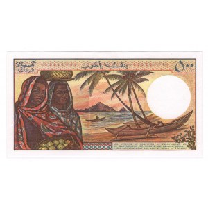 Comoros 500 Francs 1984