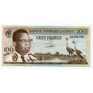 Congo 100 Francs 1962