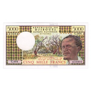 Djibouti 5000 Francs 1979