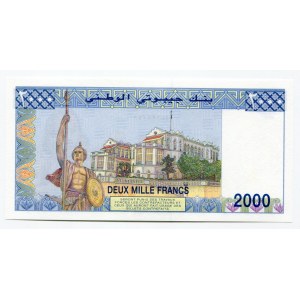 Djibouti 2000 Francs 1997 (ND)