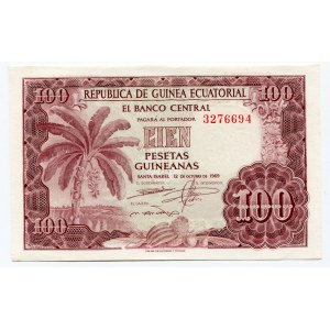 Equatorial Guinea 100 Pesetas 1969