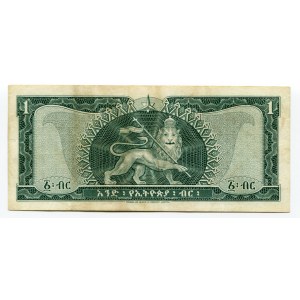 Ethiopia 1 Dollar 1966