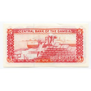 Gambia 5 Dalasis 1987 - 1990