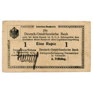 German East Africa 1 Rupie 1915