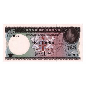Ghana 5 Cedis 1965