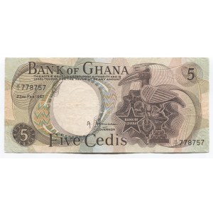 Ghana 5 Cedis 1967