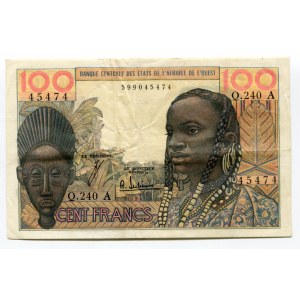 Ivory Coast 100 Francs 1965 (ND)