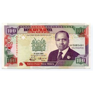 Kenya 100 Shillings 1992