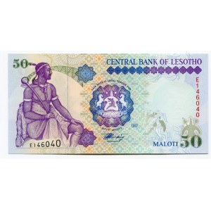 Lesotho 50 Maloti 1997