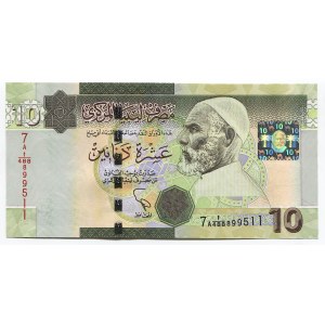 Libya 10 Dinars 2011 (ND)